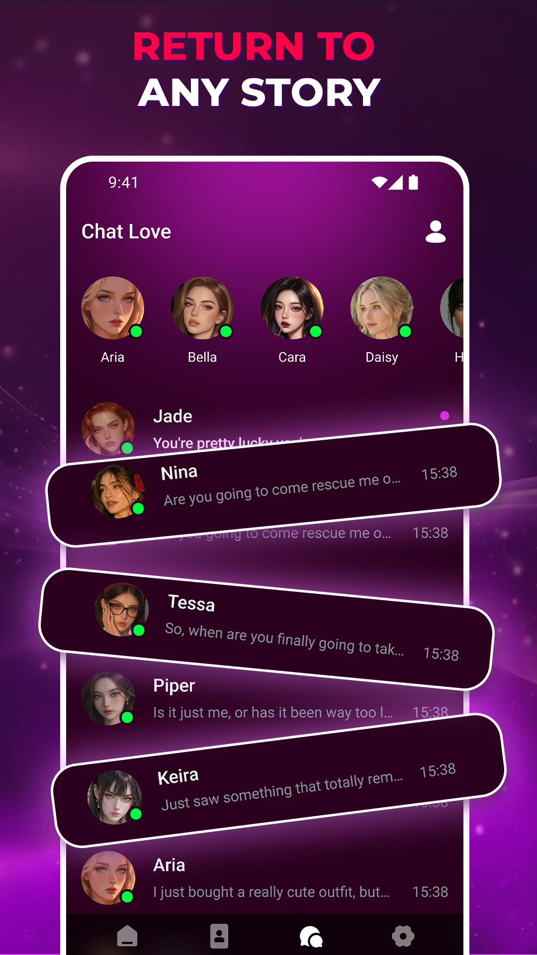 Charxy Talk: Character AI Chat screenshot